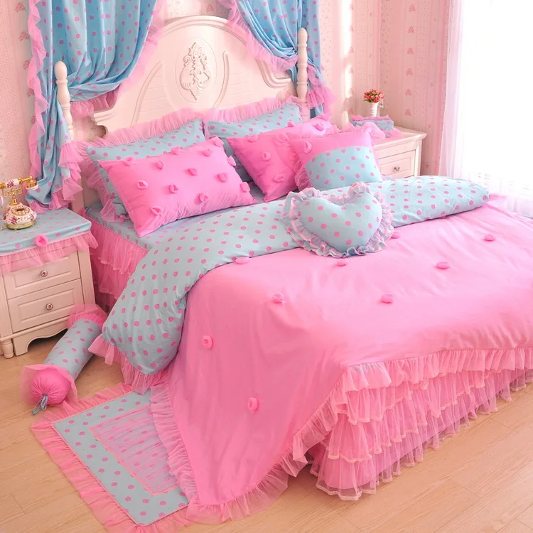 girls pink bedding