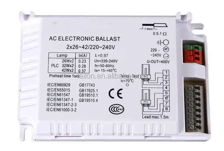 18W elektronik balast