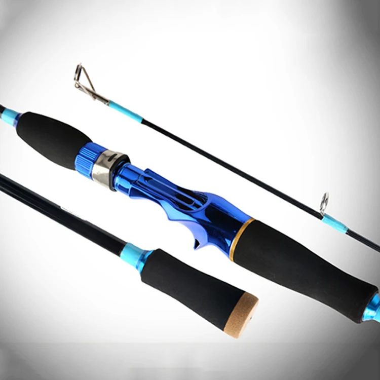 

China Factory Supply 1.95m 127g Fly Fishing Rod High Quality for Fishing Rod, Blue spinning;black casting