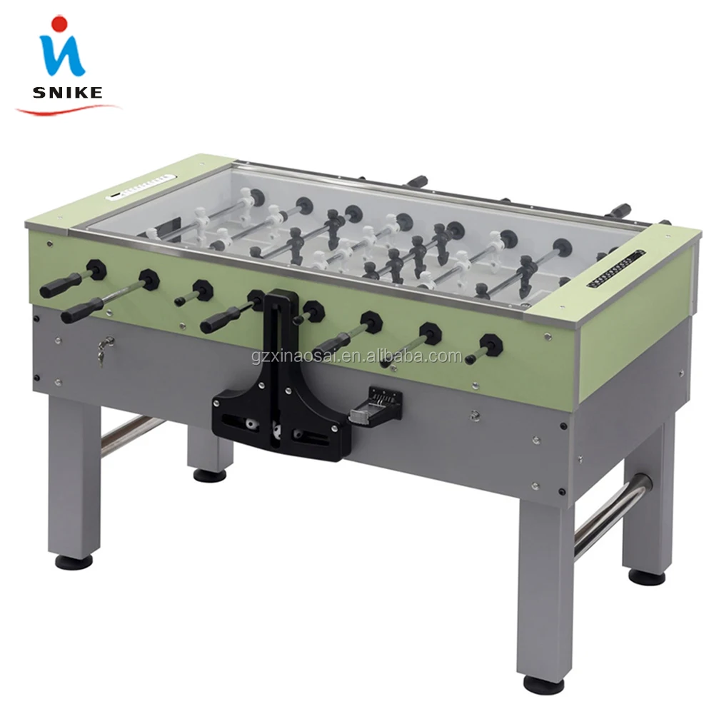 55" Proessorial Metal Glass Top Foosball Table Buy Glass Top Foosball