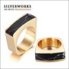 Professional Manufacturer of custom 316 stainless steel ring jewelry
