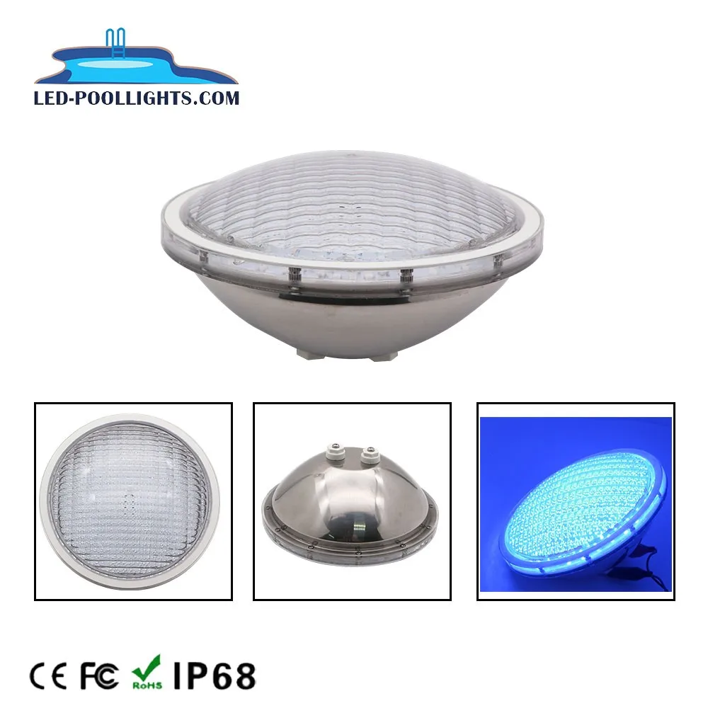 300w Replacement Ip68 Rgb 12v Underwater Light 316ss Par56 Led Pool Light With 2 Years Warranty