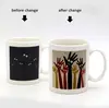 Magic Color Changing Funny Mug Cool Coffee & Tea Unique Heat Changing Sensitive Cup