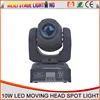 Party globe moving lights 10W white led spot moving head gobo shake led stage light for event decoration