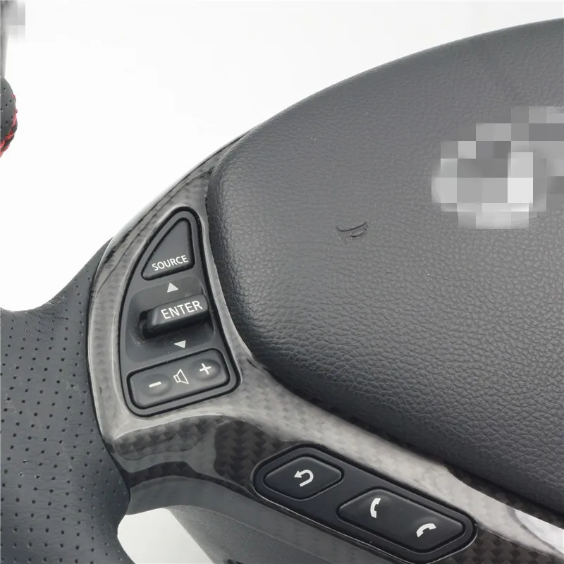 Custom Auto Carbon Fiber Steering Wheel For Infiniti G37 Ex25 Ex30 Ex35