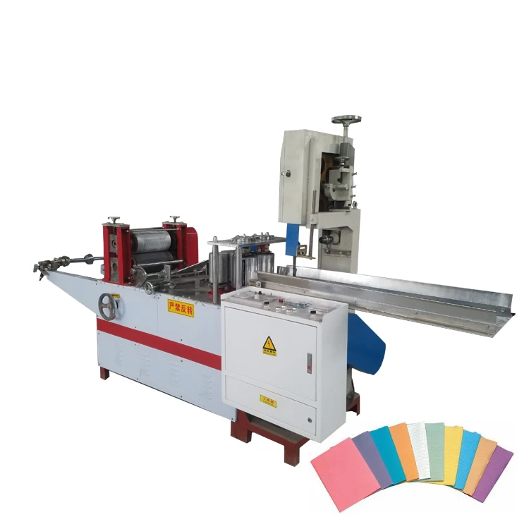 Esay Operation One Color Restaurant Use Paper Napkin Machine
