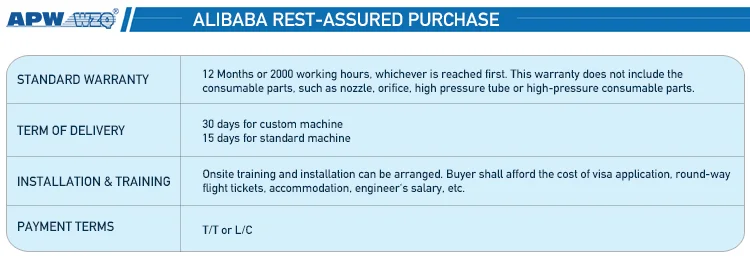 water jet cutting machine