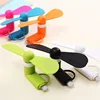 1W Mini Cooling Silicone Micro USB OTG Data Desk Fan