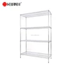 Restaurant Kitchen Stainless Steel Storage Rack/Adjustable Stainless Steel Shelf/4 Tiers S/S Wire Shelving