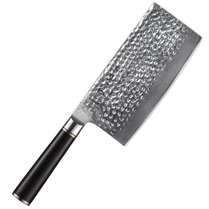 7 inch Japanese damascus Steel Kitchen cleaver Knife