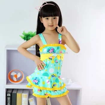 Girl Swimsuit Child One-piece Models - Buy Girl One-piece,Little Girls ...