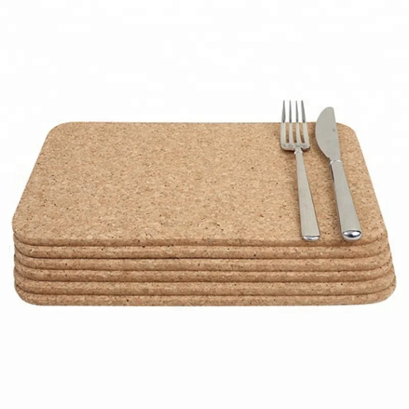 Cork Material Custom Blank Table Mats Big Size Place Mats Buy