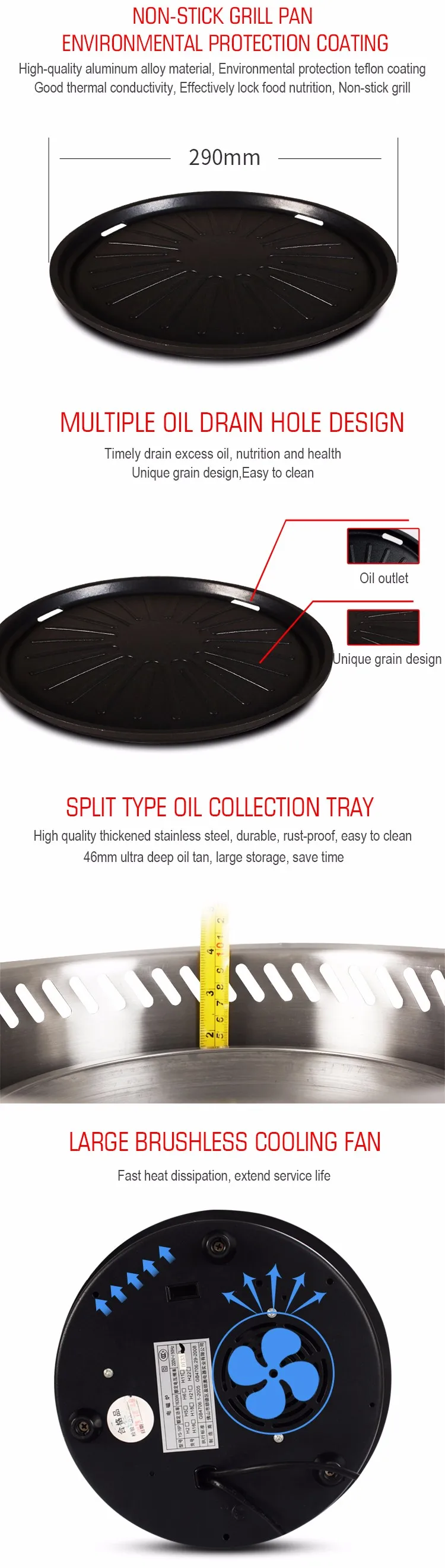 Aopa Dt40 Japanese Electric Indoor Barbecue Grill Buy Barbecue Grill