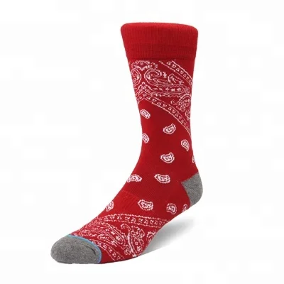

Men Parrot Print Wholesale Custom Socks, Image