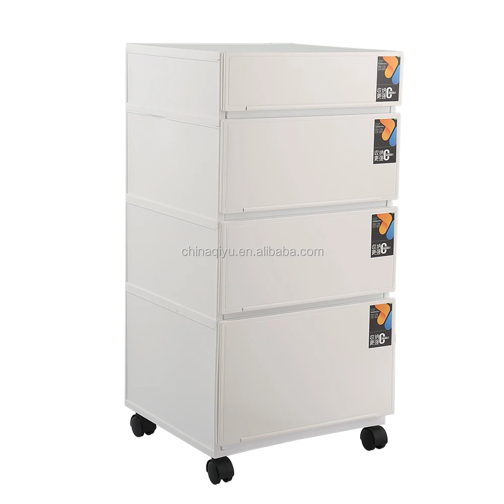 
Modern Home Storage Bathroom Kitchen Living Room Plastic Drawer Storage Cabinet 