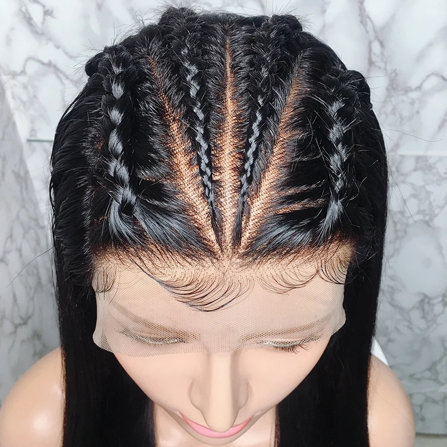 

13X6 Lace Front Wig 180 Density Lace Front Human Hair Wigs For Women Black Straight Brazilian Frontal Lace Wig