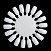Round shape nail polish colour chart nail salon display