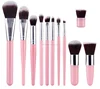 New hot selling products wholesale cosmetic tools professional makeup brushes set high quality 11 pieces brush for make up