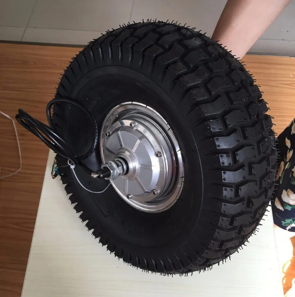 双驱动运输车辆 15 "48 v 1000 w 轮毂电机车轮套件