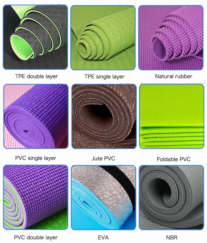 Yoga Accessories 1/4" Extra Thick Deluxe Fitness/yoga Mat Buy Yoga