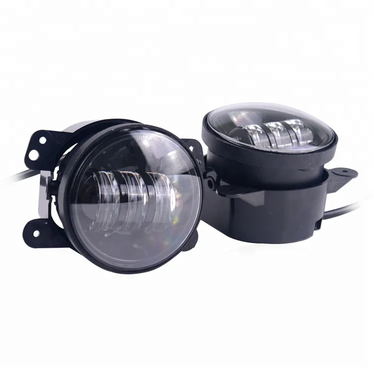 6500k Factory price 4inch fog light 1440lm round 12v led fog driving light for jeep