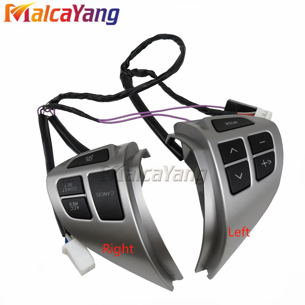 Steering Wheel Audio Volume Cruise Control Switch Buttons For