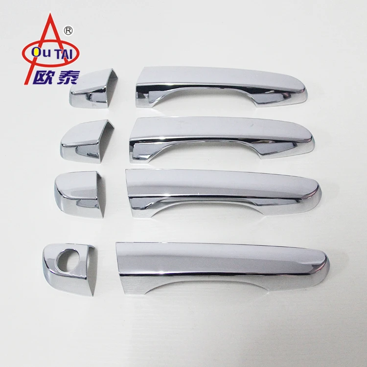Chrome Abs Car Outer Door Handles Cover Decor Trim For For Hyundai