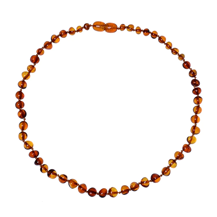 

Natural Baltic Amber Babies Necklace For Teething