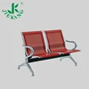 Black cheap public area metal waiting row chair manufacturer in China