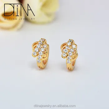 small gold earrings