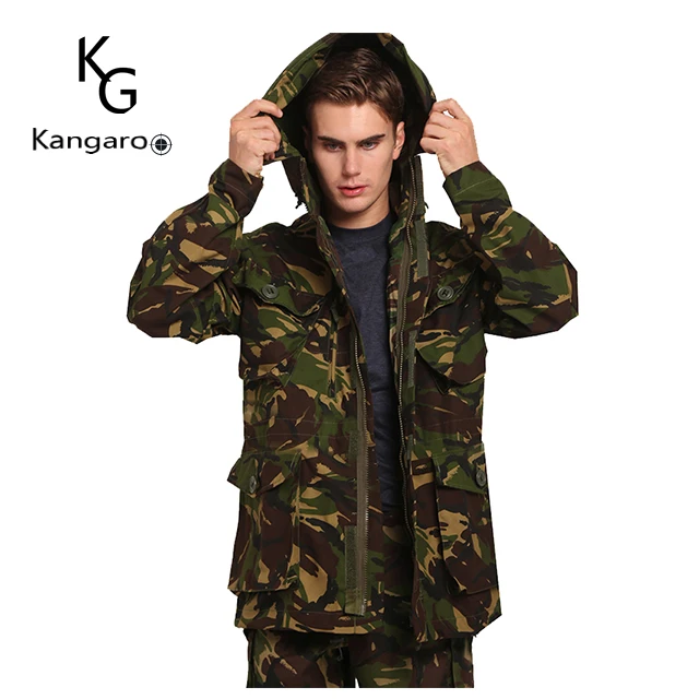 
British Army Version S95 Jungle Camo Windbreaker Jacket M65 Military Jacket Tactical 