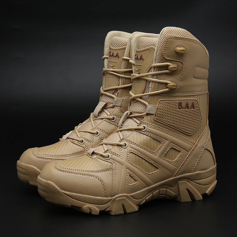 

Top waterproof leather botas senderismo Desert hiking boots