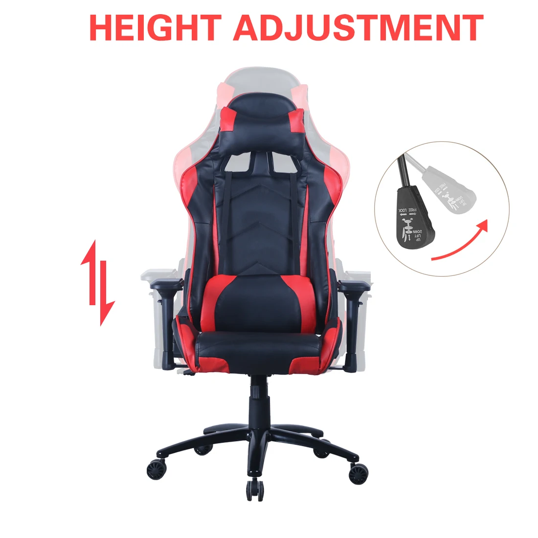 Guyou Y 2689 Ergonomic Reclining Relax High Back Office Gaming