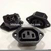 (High Quality)10A 250VAC UK/British Standard Electrical Plug And Socket,Panel Mount AC Wall Power Socket