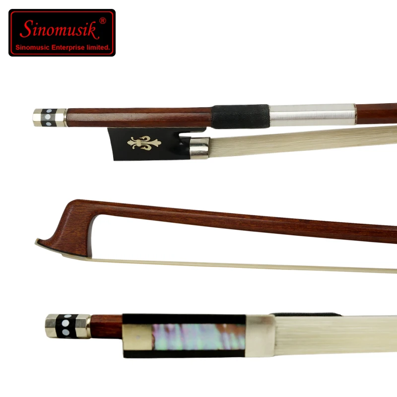 

Custom professional Octagonal shape Pernambuco Violin Bow for sale