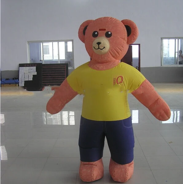 Best selling bear inflatable cartoon characters