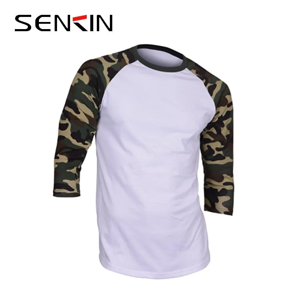 camouflage raglan shirts wholesale