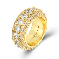 

Miss Jewelry hot sale CZ diamond 18k gold jewelry ring