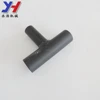 Custom made powder coating aluminum t-branch pipe