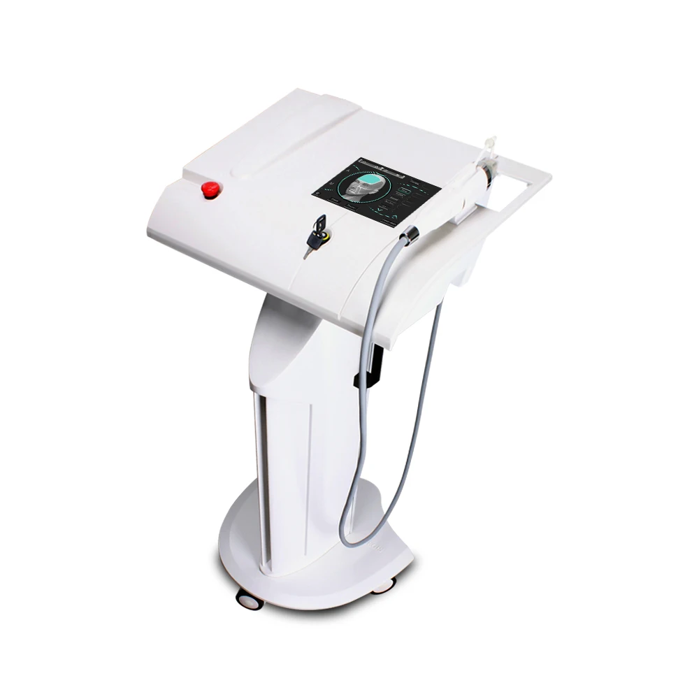 

intensif microneedling cosmetology sublime fractional microneedle rf radiofrequency beauty equipment, White and grey
