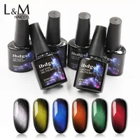 

ibdgel 48 Colors 3d Cat eyes Magnetic gel Polish For Nail