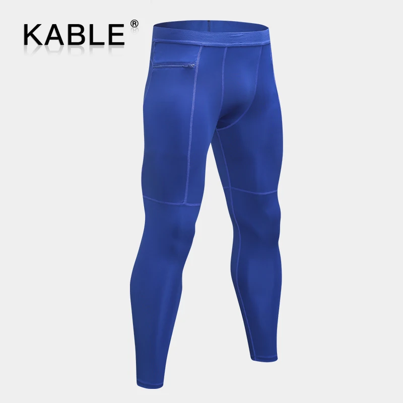 

New Design Pocket running fitness sports gym compression tights men leggings