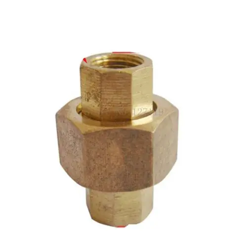 

3/8" Female NPT Length 31.8mm Connection Thicken Brass Pipe Connector