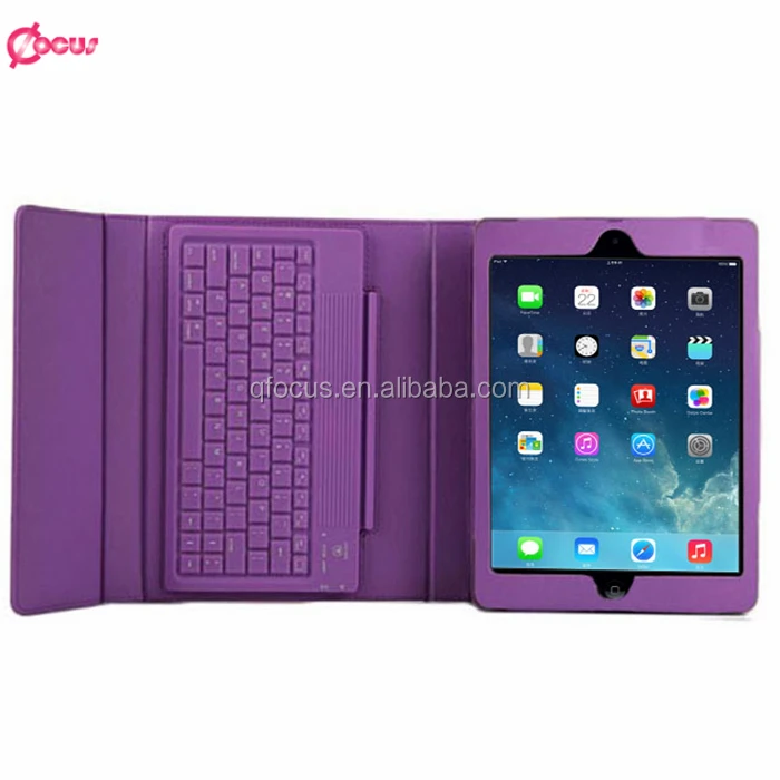 

New coming Leather case for iPad air 2 with wireless keyboard,case for ipad air 2 for ipad 6, 6 colors