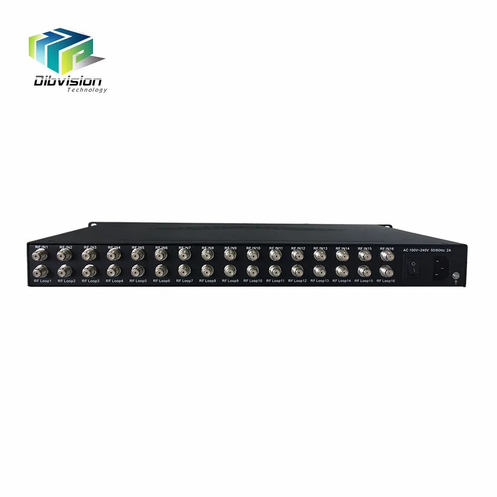 

lan iptv gateway with 16 free dvb-s2 tuners dvbs to iptv streaming up to 512 channels output