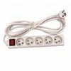 French 5 Outlet Extension Socket Extension Board with Switch