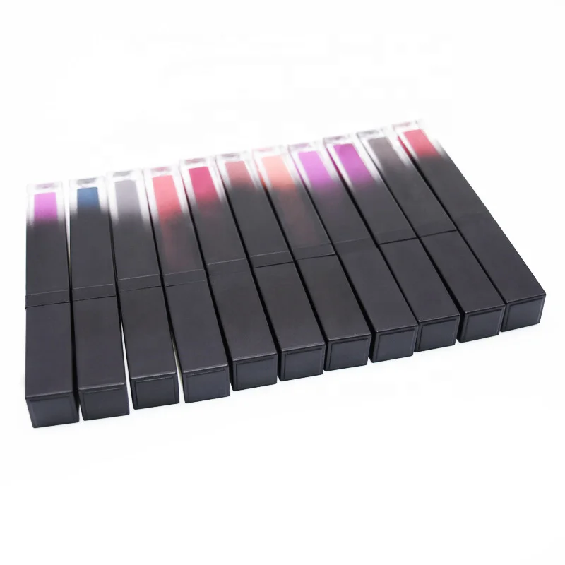 

Private label Wholesale Cruelty Free make your own brand liquid lipgloss long wearing waterproof matte lipstick, 41 colors