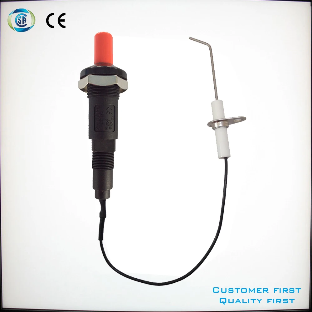 
electric piezo igniter for gas heater parts,push button gas lighter for kitchen pellet stove 