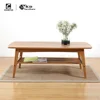 Best price oak solid wood coffee furniture table