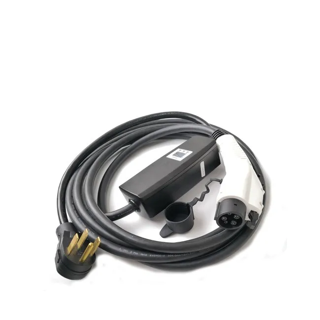 Type Ac Rcd Ev Charger Connector Home Electric Car Charger Adjustable